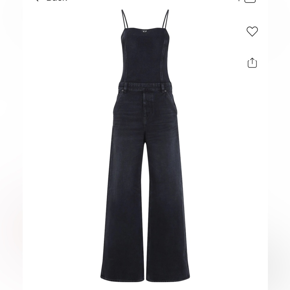 Diesel denim jumpsuit